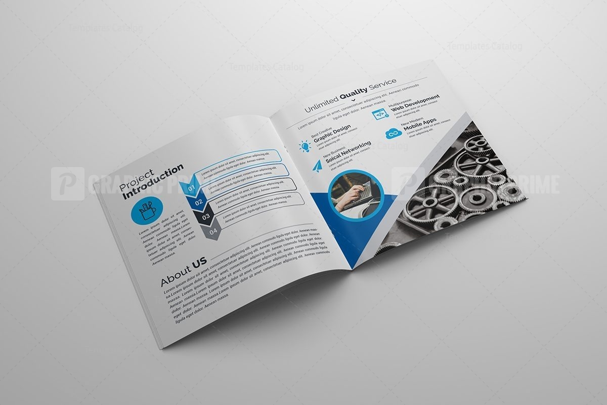 Brochure Template for Corporate Companies - Graphic Prime | Graphic ...