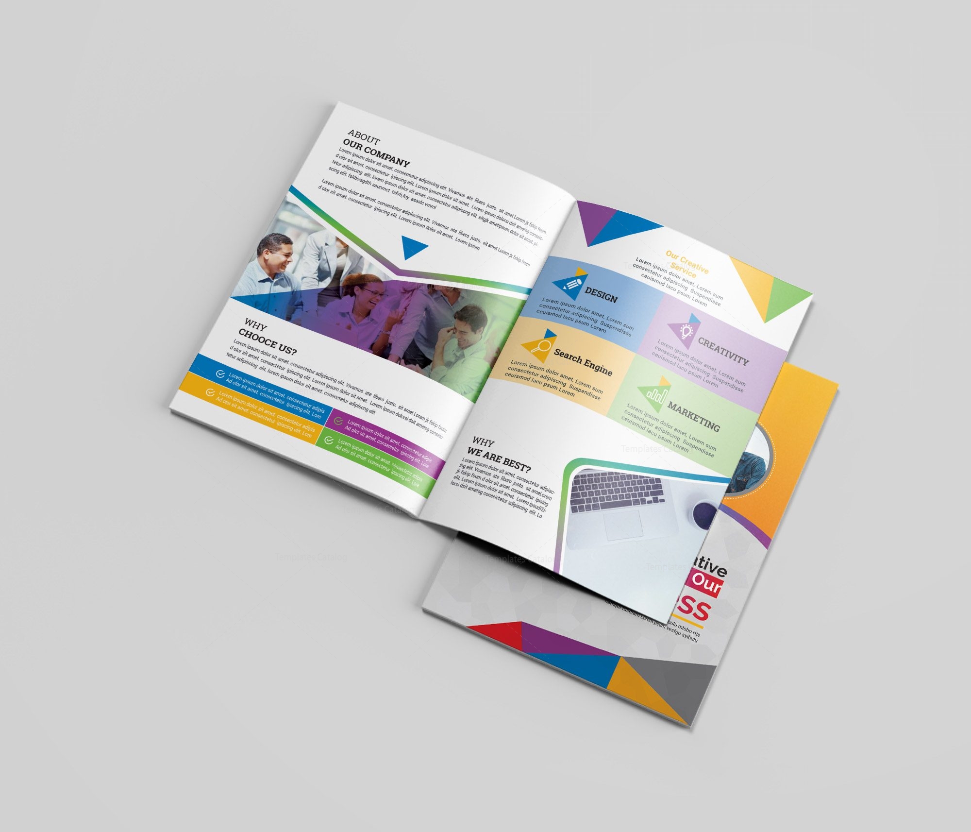 Brochure 4 Fold Template