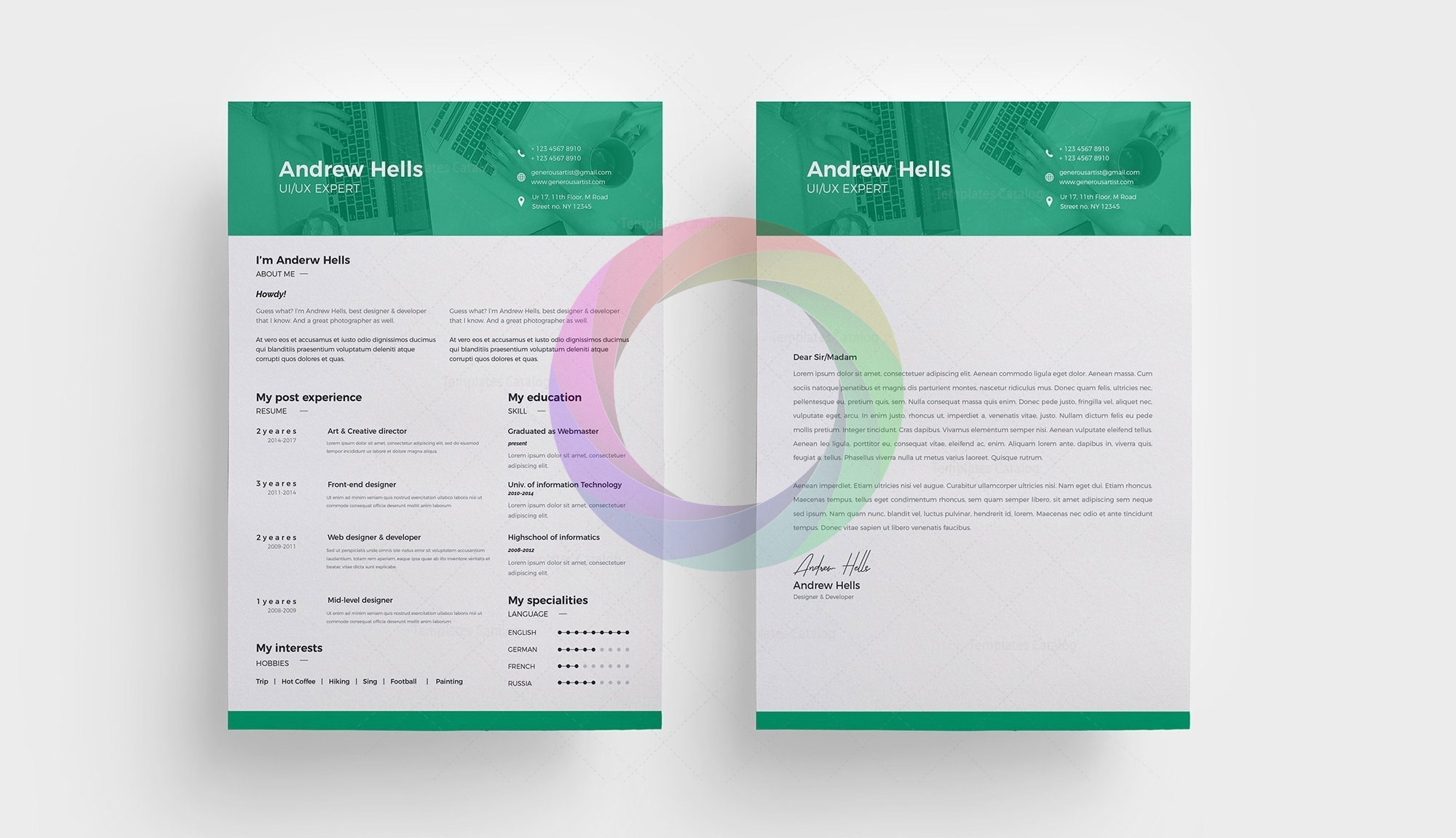 Perfect Resume Template Graphic - Resume Template 1 1 